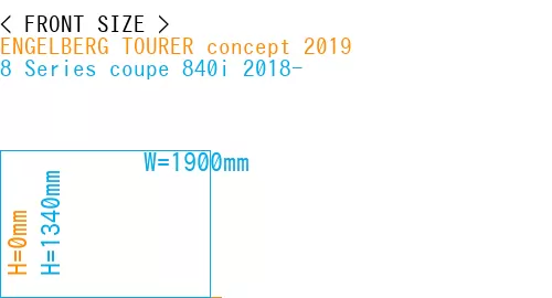 #ENGELBERG TOURER concept 2019 + 8 Series coupe 840i 2018-